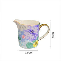 Thumbnail for ​Théières en porcelaine fleurs pastel  |  Théières à la folie
