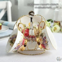 Thumbnail for ​Service à thé en porcelaine fine à fleurs | Théières à la folie