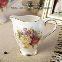 Thumbnail for ​Service à thé en porcelaine fine à fleurs | Théières à la folie
