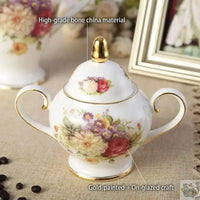 Thumbnail for ​Service à thé en porcelaine fine à fleurs | Théières à la folie