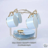 Thumbnail for ​Service à thé en porcelaine fine bleu ciel | Théières à la folie
