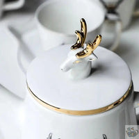 Thumbnail for Service à thé motif Cerf | Théières à la folie