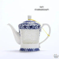 Thumbnail for ​Service à thé porcelaine, traditionnel grains de riz |  Théières à la folie