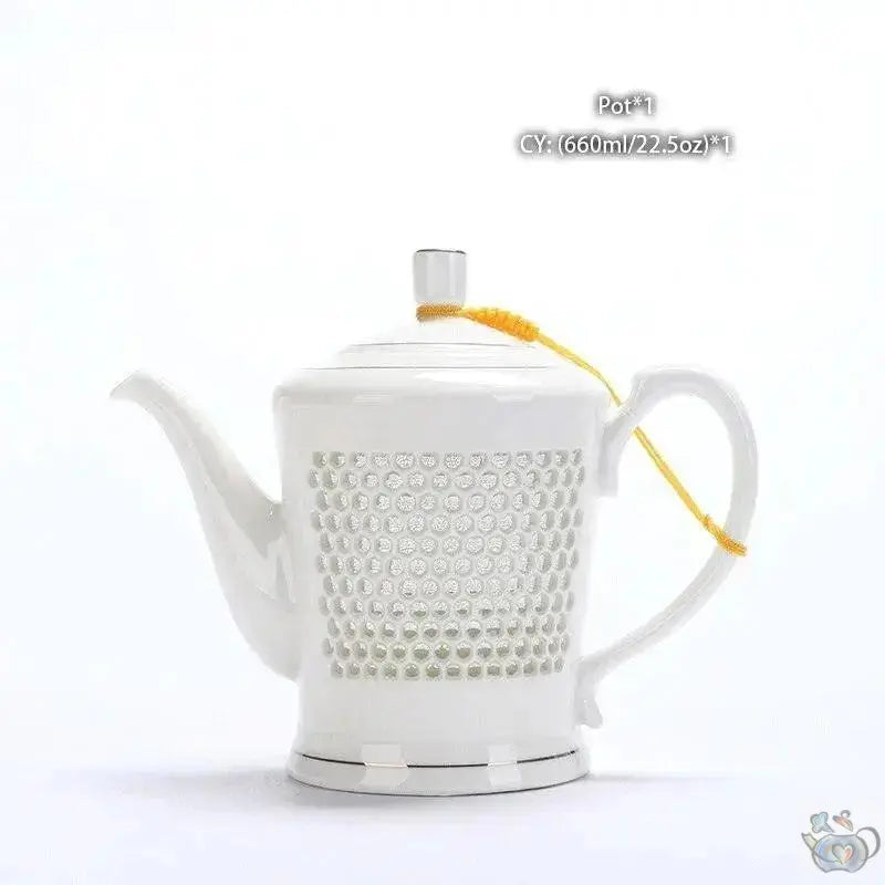 ​Service à thé porcelaine, traditionnel grains de riz |  Théières à la folie