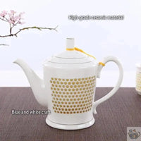 Thumbnail for ​Service à thé porcelaine, traditionnel grains de riz |  Théières à la folie
