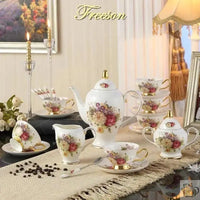 Thumbnail for ​Service à thé style anglais motif floral  |  Théières à la folie