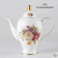 Thumbnail for ​Service à thé style anglais motif floral  |  Théières à la folie