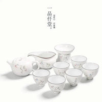 Thumbnail for ​Service à thé en porcelaine finement peinte | Théières à la folie