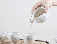 Thumbnail for ​Service à thé en porcelaine finement peinte | Théières à la folie
