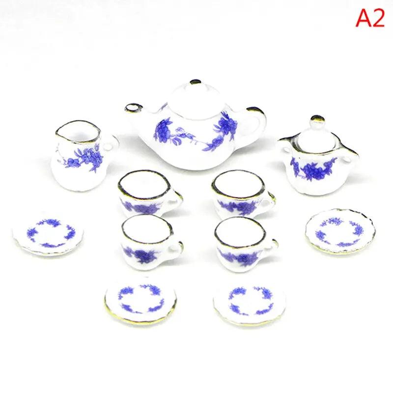 Service à thé miniature en porcelaine | Théières à la folie