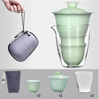 Thumbnail for ​Service à thé porcelaine transportable | Théières à la folie