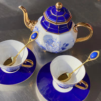 Thumbnail for ​Service à thé pour 2 chinois bleu saphir | Théières à la folie