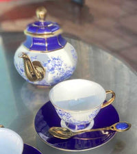 Thumbnail for ​Service à thé pour 2 chinois bleu saphir | Théières à la folie