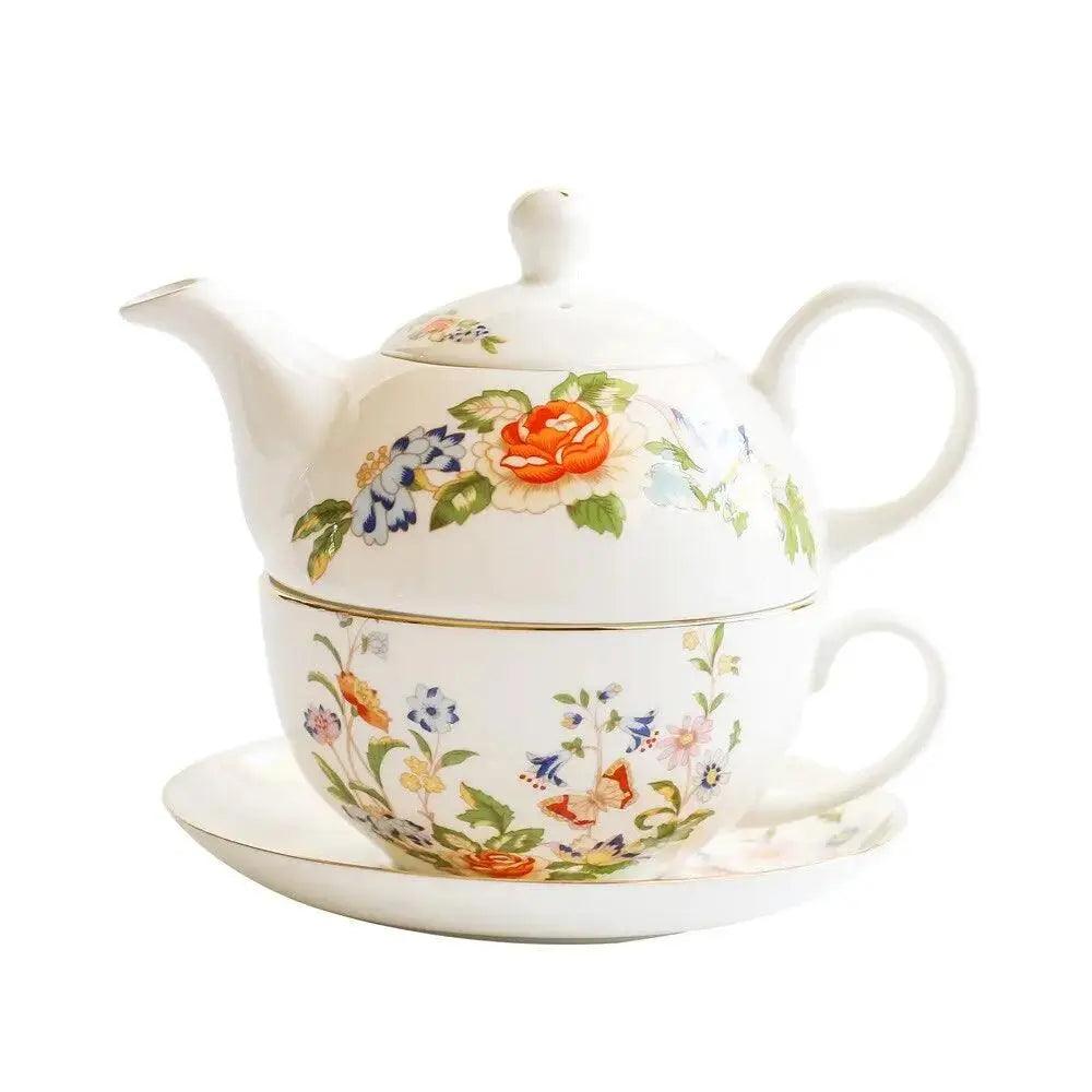 ​Service à thé solitaire à l’anglaise  |  Théières à la folie