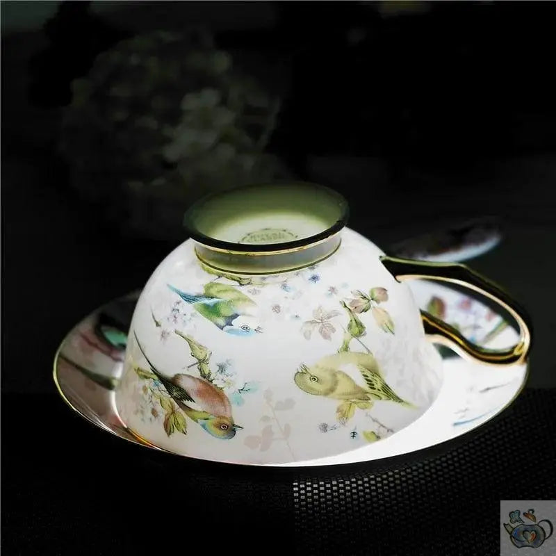 Service thé évolutif occidental porcelaine | Théières à la folie