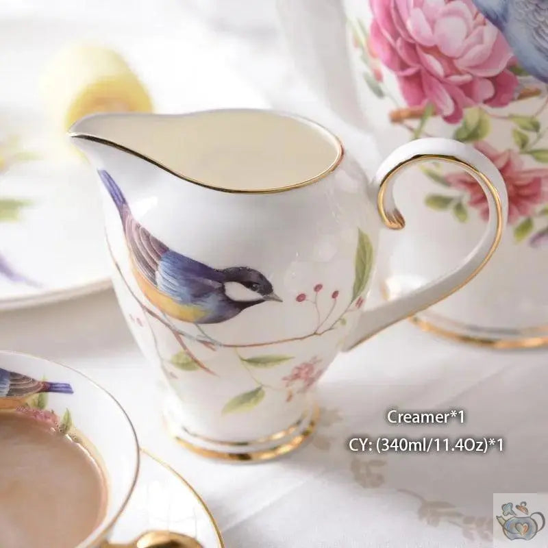 Service thé évolutif occidental porcelaine | Théières à la folie