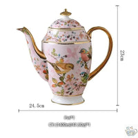 Thumbnail for Service thé design occidental fine porcelaine | Théières à la folie