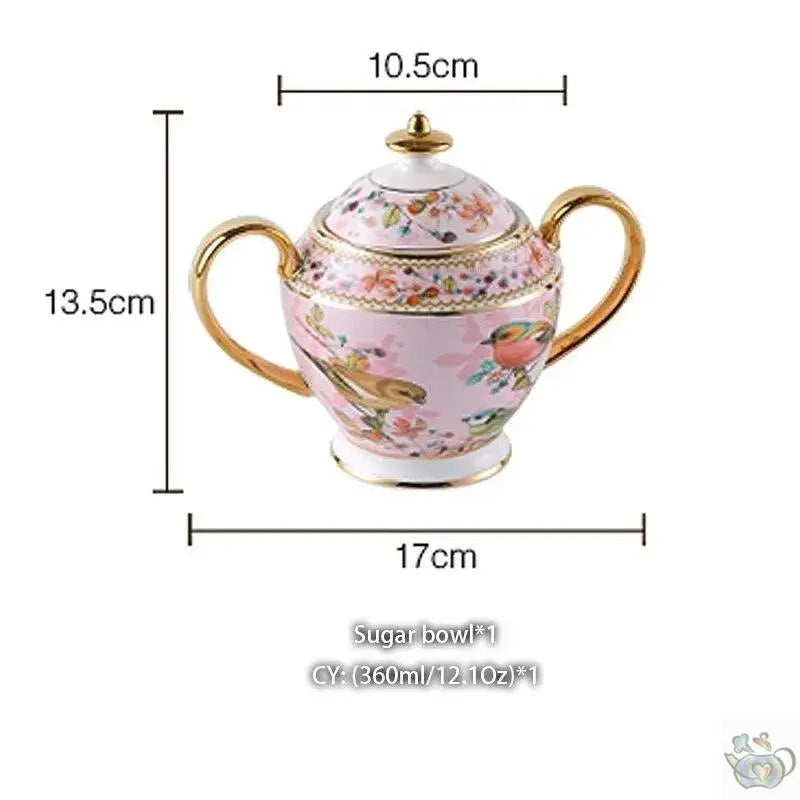 Service thé design occidental fine porcelaine | Théières à la folie