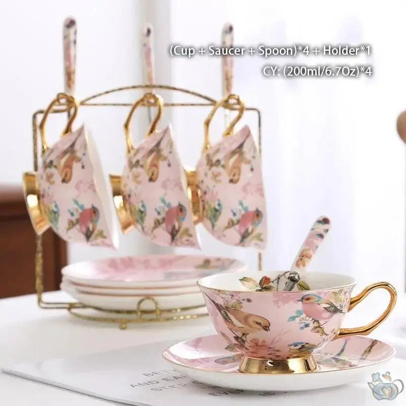 Service thé design occidental fine porcelaine | Théières à la folie