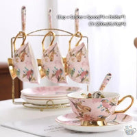 Thumbnail for Service thé design occidental fine porcelaine | Théières à la folie