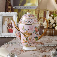 Thumbnail for Service thé design occidental fine porcelaine | Théières à la folie