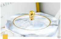 Thumbnail for ​Service thé occidentale, porcelaine marbrée | Théières à la folie