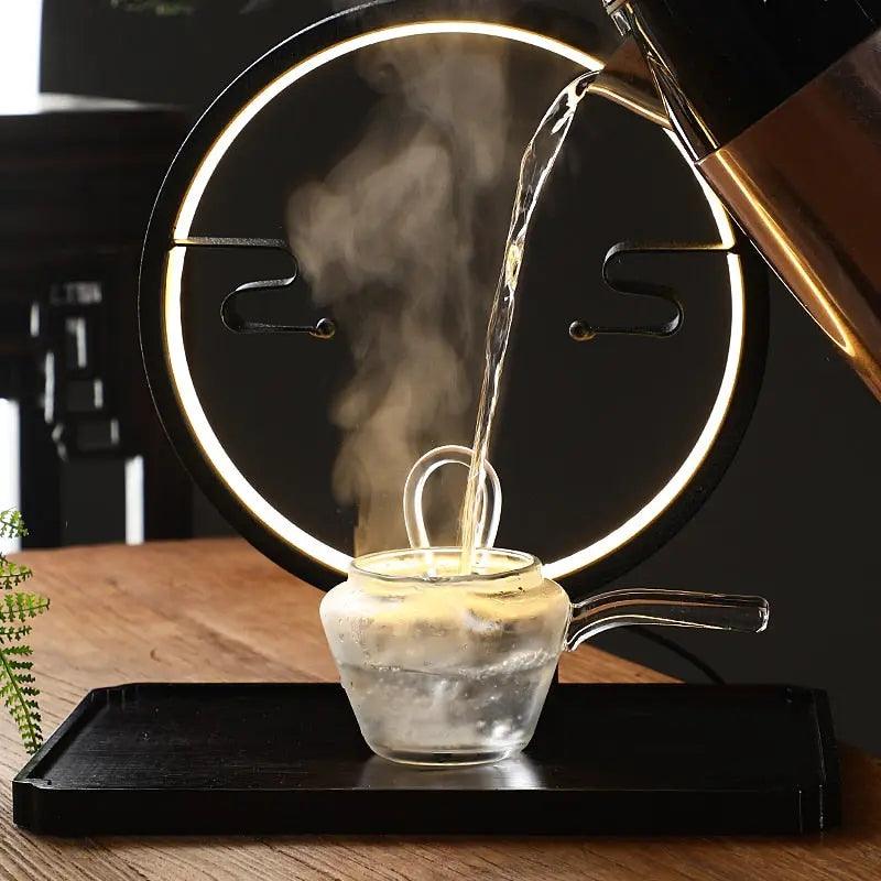 Service thé dispositif lumineux créatif Théières à la folie