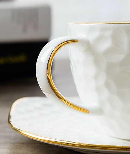 Service thé porcelaine blanche créative Théières à la folie