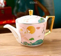 Thumbnail for ​Services thé porcelaine couleurs vives nacrées  |  Théières à la folie