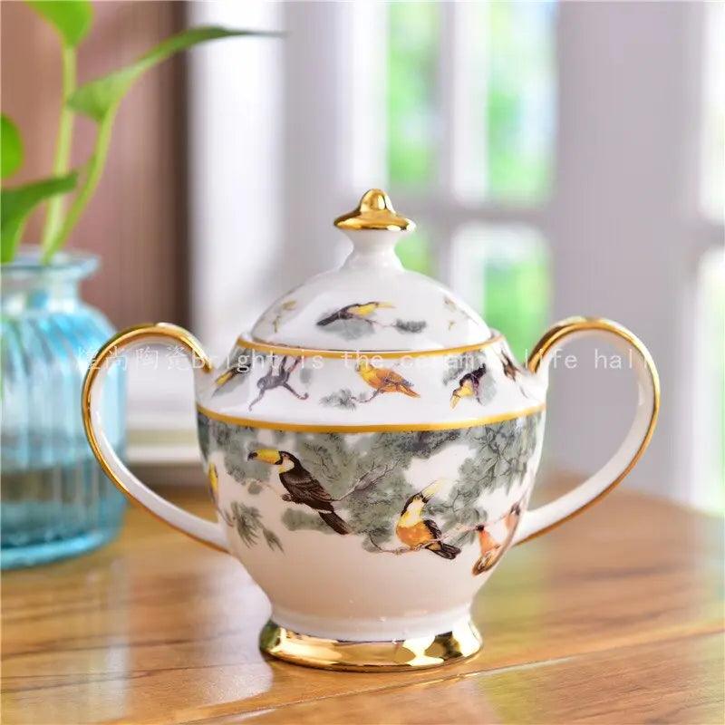 Services thé créatifs porcelaine grand luxe | Théières à la folie