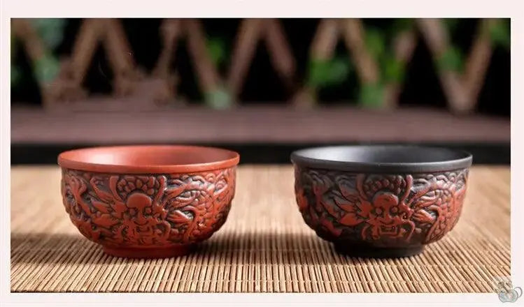 ​Set à thé Dragon en argile de Yixing | Théières à la folie