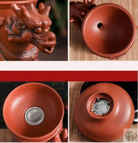Thumbnail for ​Set à thé Dragon en argile de Yixing | Théières à la folie