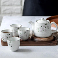 Thumbnail for ​Set à thé japonais céramique fleurie | Théières à la folie