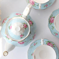 Thumbnail for ​Set à thé pastel style romantique rétro |  Théières à la folie