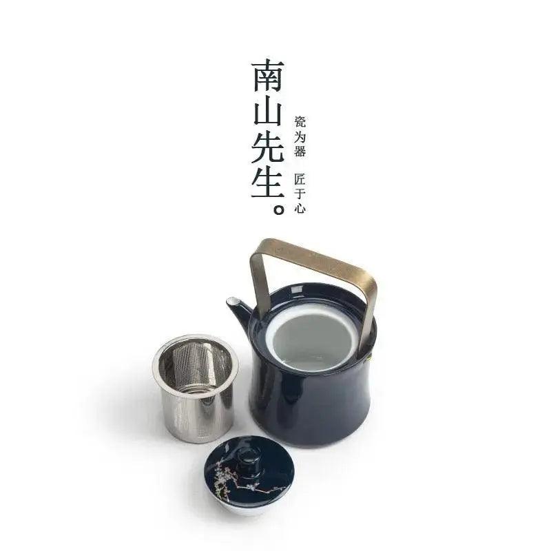 ​Set de thé Chinois Porcelaine bleu et blanc | Théières à la folie