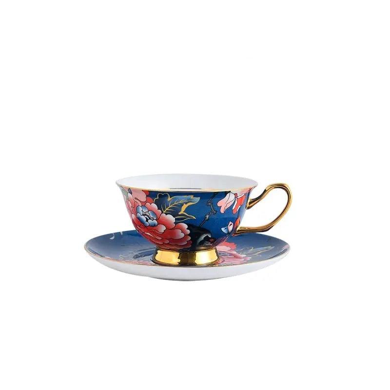 ​Tasse à thé porcelaine "pivoines"  |  Théières à la folie