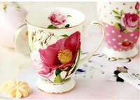 Thumbnail for ​Tasse mug porcelaine motif floral  |  Théières à la folie