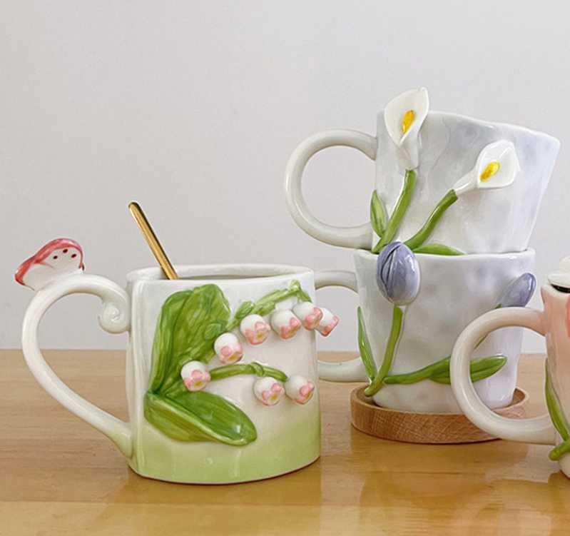 1pc Mug À Café 3D Flamant Rose À L'intérieur De La Tasse - Temu Canada