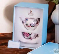 Thumbnail for ​Théière anglaise individuelle porcelaine | ​Théières à la folie