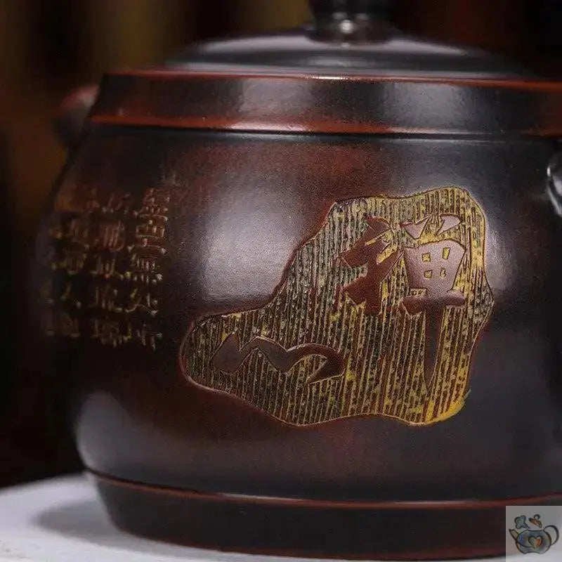 ​Théière argile antique tonneau de Yixing | Théières à la folie