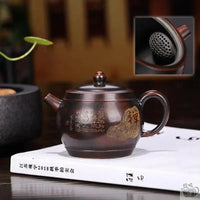 Thumbnail for ​Théière argile antique tonneau de Yixing | Théières à la folie