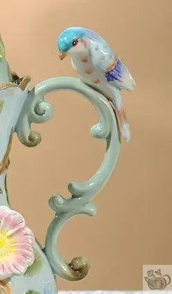 ​Théière aux oiseaux style rococo | Théières à la folie