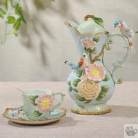 Thumbnail for ​Théière aux oiseaux style rococo | Théières à la folie