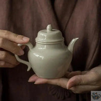 Thumbnail for ​Théière blanche en céramique | Théières à la folie