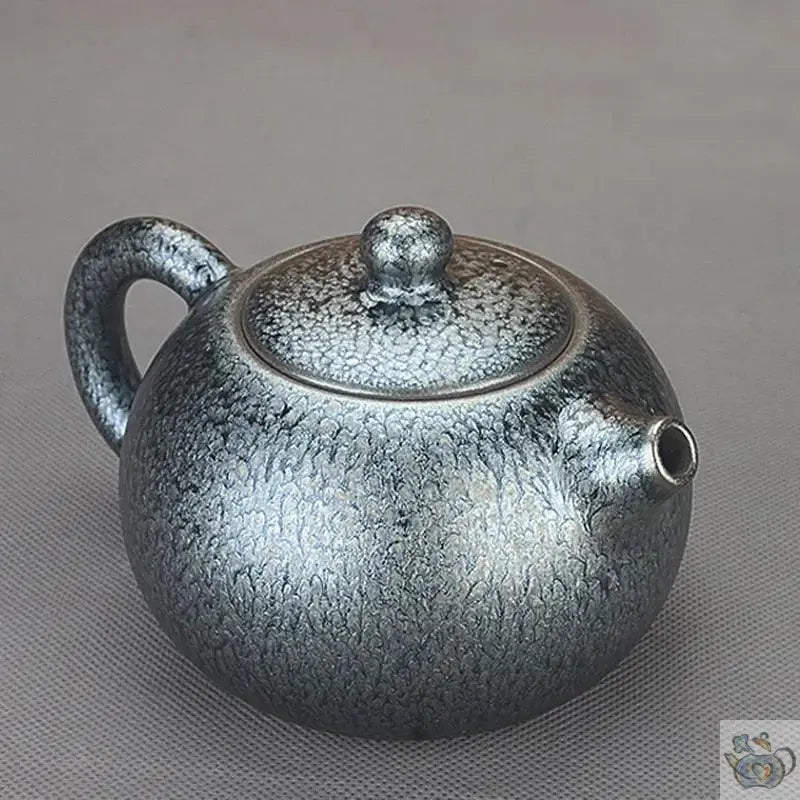 ​Théière bleu argent Jian Zhan | Théières à la folie