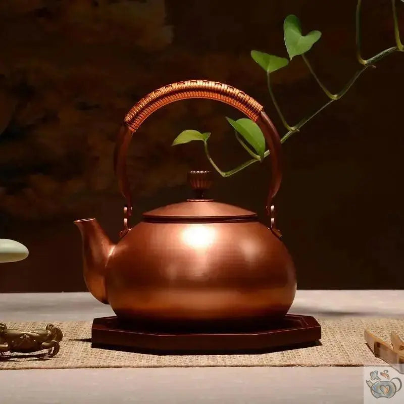 ​Théière chinoise en cuivre lustré | Théières à la folie