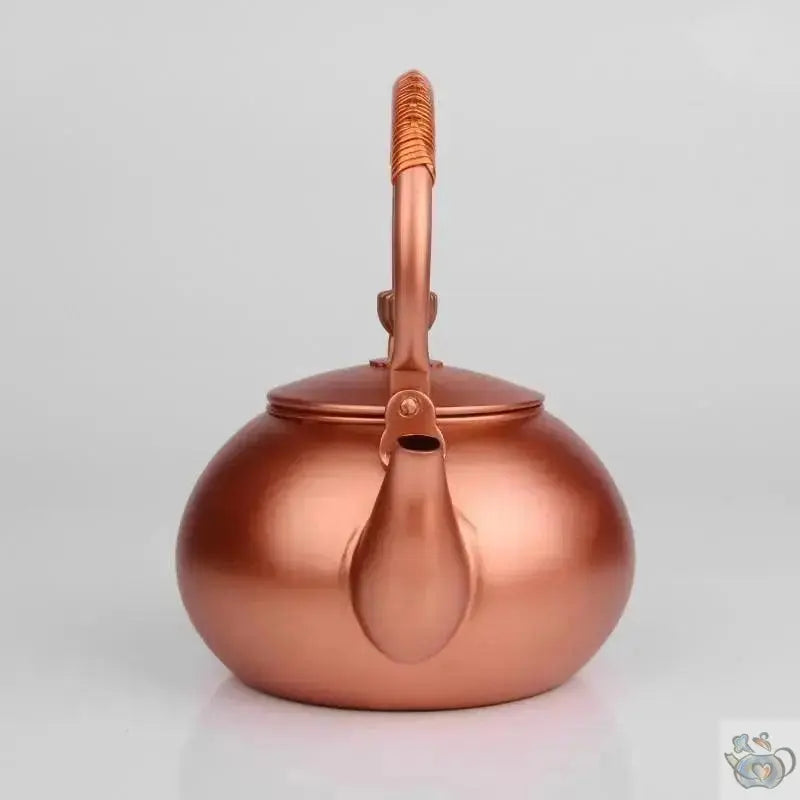 ​Théière chinoise en cuivre lustré | Théières à la folie