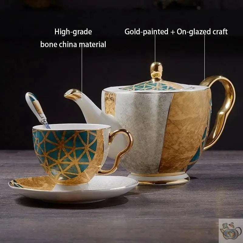 ​Théière contemporaine porcelaine marbrée | Théières à la folie