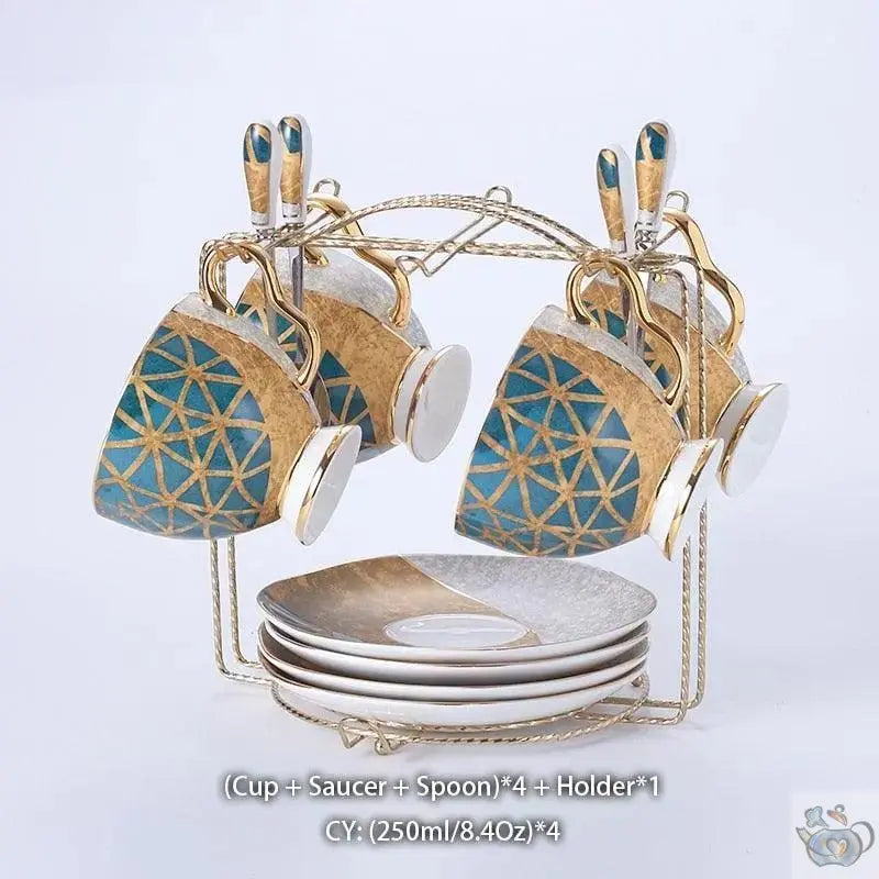 ​Théière contemporaine porcelaine marbrée | Théières à la folie