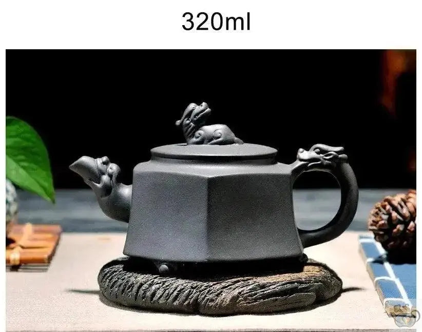 ​Théière dragon argile Yixing artisanal | Théières à la folie